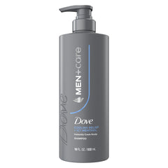 (4 pack) Dove Men+Care Shampoo for Instantly Cools Scalp Cooling Relief with Icy Menthol, 18 fl oz 1 Count
