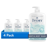 4pack_IvoryMildandGentleBodyWash_OriginalScent_35floz8 - USA Mega Shop