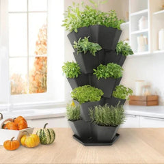 5-Tier Stackable Planter by Multy