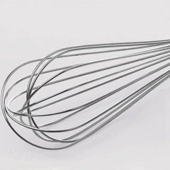 Apehuyuan 3 Pack Whisk Egg Stainless Steel Set 8"10"12" for Cooking Kitchen Strong Handles Balloon Wire Egg Beater for Stirring, Blending and Beating(Oval) - USA MEGA SHOP