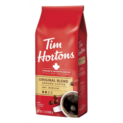 Tim Hortons 100% Arabica Original Blend Medium Roast Ground Coffee, 24 Oz, Bag