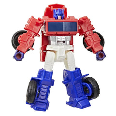 Transformers Toys CYBERWORLD Cyber Changers Optimus Prime Action Figure, 6+ - USA MEGA SHOP