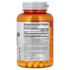 NOW Foods, Sports, Branched-Chain Amino Acids, 120 Veg Capsules (650 mg per Capsule)