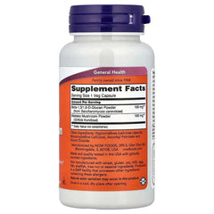 NOW Foods, Beta-1,3/1,6-D-Glucan, 90 Veg Capsules