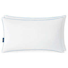 Sertapedic Cool Nites Bed Pillow, King, 2 Pack