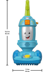 Fisher-Price Laugh & Learn Light-Up Learning Vacuum Electronic Toddler Plastic Push Toy - USA MEGA SHOP