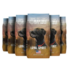 Black Rifle Coffee Company Loyal Spirit, Light Roast, Ground Coffee, 12 oz
