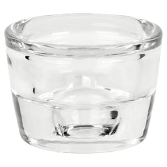 (6 pack) Mainstays Clear Glass Candleholder for Tealight and Taper Candles, 2 Inches
