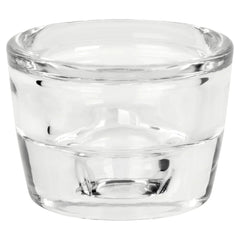 (6 pack) Mainstays Clear Glass Candleholder for Tealight and Taper Candles, 2 Inches - USA MEGA SHOP