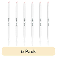 (6 pack) wet n wild Essential Brush - Brow & Liner Duo Brush
