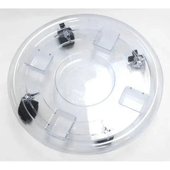 Style Selections 16-in L x 16-in D x 3.34-in H Clear Plant Caddy