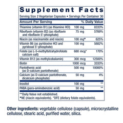 Life Extension, BioActive Complete B-Complex, 60 Vegetarian Capsules - USA MEGA SHOP