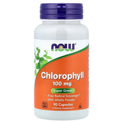 NOW Foods, Chlorophyll, 90 Capsules - USA MEGA SHOP