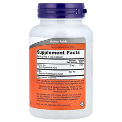 NOW Foods, GABA , 500 mg & 750 mg