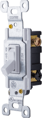 GE UltraPro Heavy-Duty Grounding Toggle Switch, 20 Amps