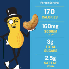 PLANTERS Cashews Rosemary & Sea Salt, Party Snacks, Plant Based Protein, 5 oz Bag
