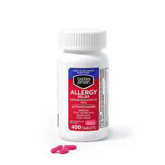 Berkley Jensen 25mg Diphenhydramine Hydrochloride Antihistamine Tablets, 400 ct. - USA MEGA SHOP