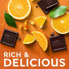 GHIRARDELLI PREMIUM DARK Orange Dark Chocolate Bar, 3.5 oz Bar
