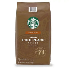 Starbucks Pike Place Medium Roast Ground Coffee 40 Oz.