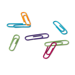 (6 pack) Pen+Gear Paper Clips, Assorted Colors, 100 Count