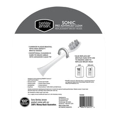 Berkley Jensen Sonic Pro Advanced Clean Replacement Brush Heads, 6 pk.