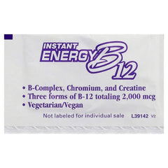 NOW Foods, Instant Energy B12, 75 Packets, 0.035 oz (1 g) Each