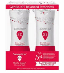 Summers Eve Blissful Escape Feminine Cleansing Wash, 2 pk./15 fl. oz.