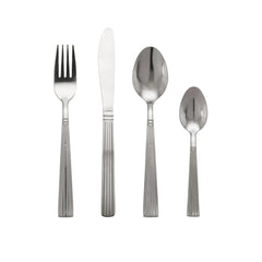 10 Strawberry Street Nova Black Round 62-Piece Stoneware Dinnerware Set, Service for 6