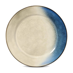 Yellowstone Canto 12-Piece Blue Reactive Ceramic Dinnerware Set