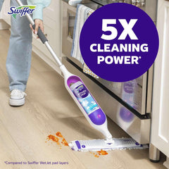 Swiffer Power Mop, Floor Cleaner, Tile, Vinyl, Laminate, Wood, Floor Cleaner, Cleaning Set - USA MEGA SHOP