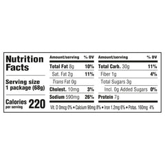 Velveeta Shells and Cheese Mac and Cheese, 8 Cups, for Easy Snacks or Dinner Sides, Original Flavor, 2.39 oz