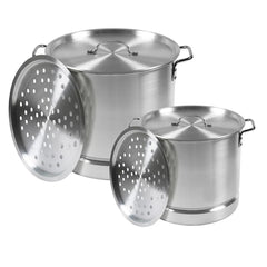 Imusa 2-Pc. Tamales Aluminum Steamer Set