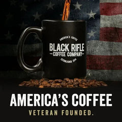 Black Rifle Coffee Company Just Black, Medium Roast, Ground Coffee,12 oz