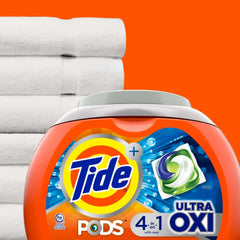 Tide PODS® Ultra OXI Liquid Laundry Detergent Pacs, 32 Count