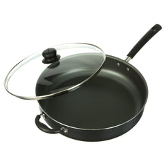Tramontina PrimaWare 5-Quart Nonstick Covered Jumbo Cooker, Steel Gray