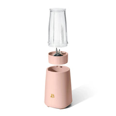 Beautiful Personal Blender Set with 12 Pieces, 240 W, Rose by Drew Barrymore
