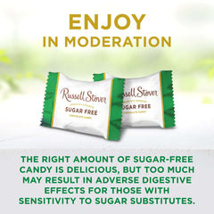RUSSELL STOVER Sugar Free Dark Chocolate Pecan Delights Candy, 10 oz. bag