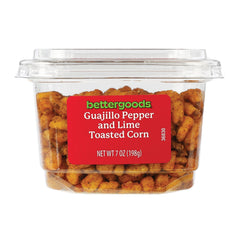 bettergoods Guajillo Pepper & Lime Toasted Corn Nuts, 7 oz Tub