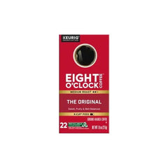 Eight O'Clock Original, Medium Roast Coffee, Keurig K-Cup Single Serve Coffee Pods, 22 Count - USA MEGA SHOP