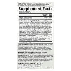 Garden of Life, Vitamin Code®, RAW Vitamin C™, Vegan Capsules