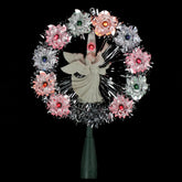 8SilverTinselWreathwithAngelChristmasTreeTopper-MultiLights_f5c15694-2feb-4385-997f-5490c16cf9cc - USA Mega Shop