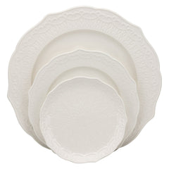 10 Strawberry Street Ever Porcelain 6" Bread & Butter Plate, Set of 6, White