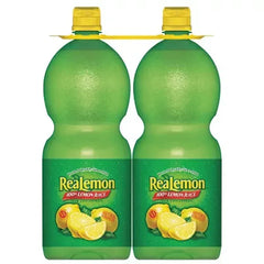 Realemon 100% Lemon Juice (48 Fl. Oz. Bottles, 2 Pk.)