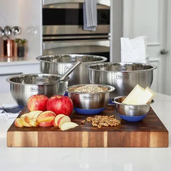 Viking 10-Piece Stainless Steel Mixing, Prep and Serving Bowl Set