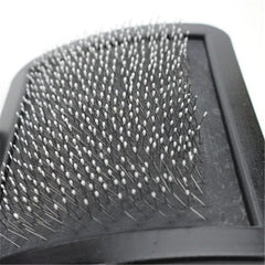 LL Goods Self-Cleaning Slicker Brush for Pets – Removes Mats, Tangles, and Shedding, Perfect for Indoor and Outdoor Use - USA MEGA SHOP