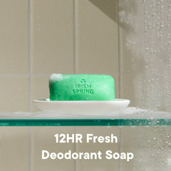(8 pack) Irish Spring Original Deodorant Bar Soap for Men, With Flaxseed Oil, 3.7 oz Bar (4 Pack)