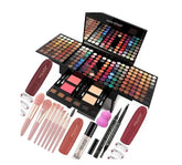 90ColorsMakeupKit_ProfessionalMakeupKitsforWomenFullKit_AllinOneMakeupSetforWomen_Beginner_IncludeEyelinerEyeshadowLipstickCompactPowderGlitterPowderMakeupBrush - USA Mega Shop
