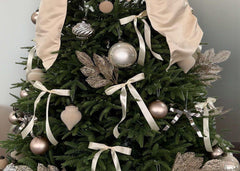 91 Count Champagne Christmas Tree Decorating Kit, by Holiday Time - USA MEGA SHOP