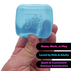 NeeDoh Nice Cube, Satisfying Square Shaped Sensory Toy, Colors May Vary, Children Ages 3+