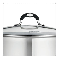 Tramontina Stainless Steel 12 Quart Covered Stock Pot